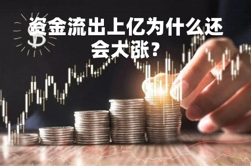 资金流出上亿为什么还会大涨?