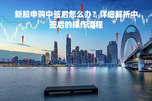 新股申购中签后怎么办？详细解析中签后的操作流程