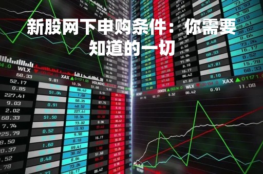 新股网下申购条件：你需要知道的一切
