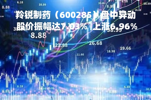 羚锐制药（600285）盘中异动 股价振幅达7.03%  上涨6.96%（04-27）