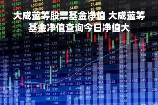 大成蓝筹股票基金净值 大成蓝筹基金净值查询今日净值大