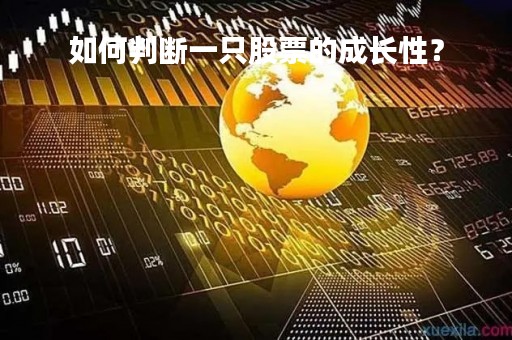 如何判断一只股票的成长性？