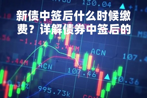 新债中签后什么时候缴费？详解债券中签后的缴费时间和方式