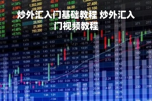 炒外汇入门基础教程 炒外汇入门视频教程