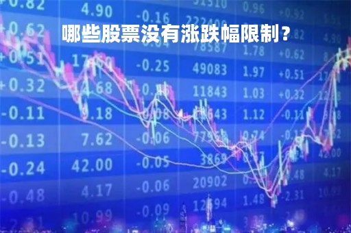 哪些股票没有涨跌幅限制？