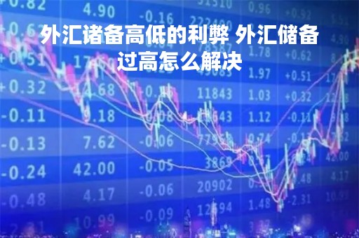 外汇诸备高低的利弊 外汇储备过高怎么解决