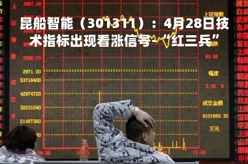 昆船智能（301311）：4月28日技术指标出现看涨信号-“红三兵”