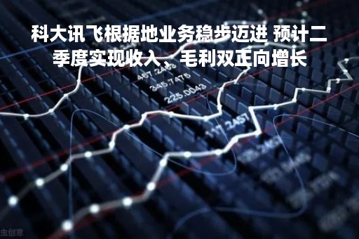 科大讯飞根据地业务稳步迈进 预计二季度实现收入、毛利双正向增长