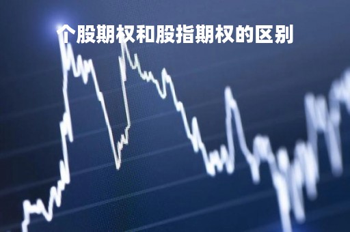 个股期权和股指期权的区别