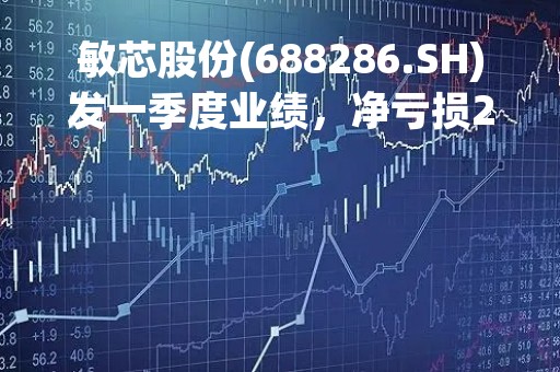 敏芯股份(688286.SH)发一季度业绩，净亏损2055.44万元