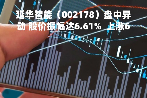 延华智能（002178）盘中异动 股价振幅达6.61%  上涨6.88%（04-28）