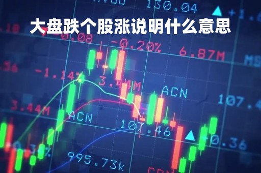 大盘跌个股涨说明什么意思