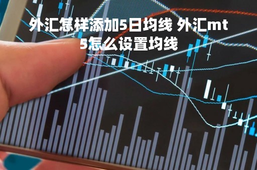 外汇怎样添加5日均线 外汇mt5怎么设置均线