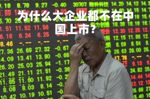 为什么大企业都不在中国上市？