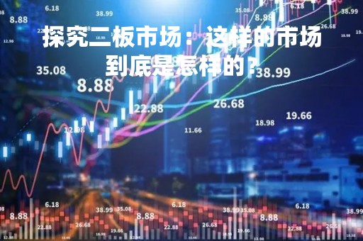 探究二板市场：这样的市场到底是怎样的？