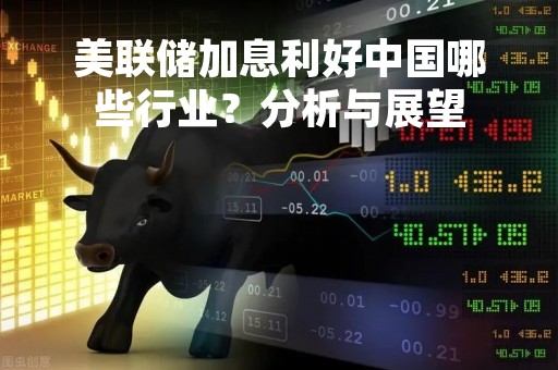 美联储加息利好中国哪些行业？分析与展望
