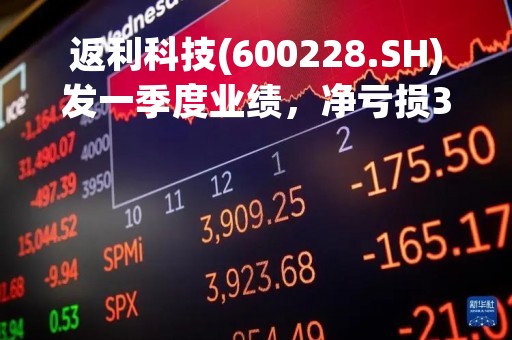 返利科技(600228.SH)发一季度业绩，净亏损33.7万元