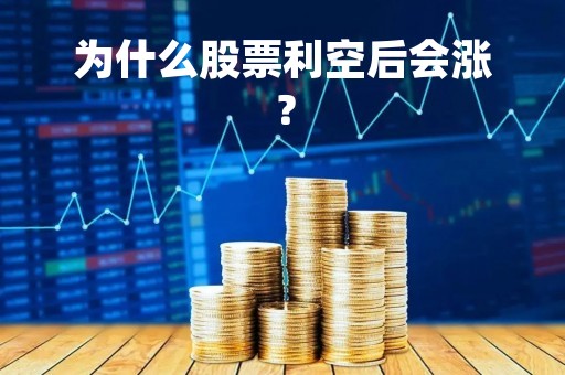 为什么股票利空后会涨？