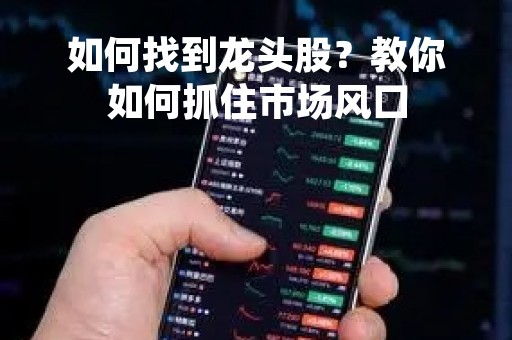 如何找到龙头股？教你如何抓住市场风口