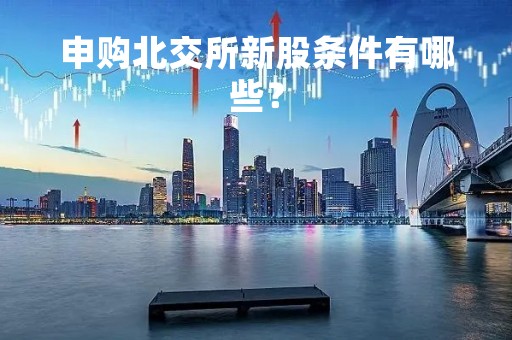 申购北交所新股条件有哪些？