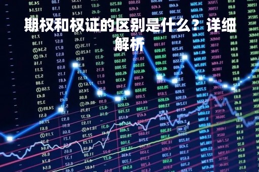 期权和权证的区别是什么？详细解析