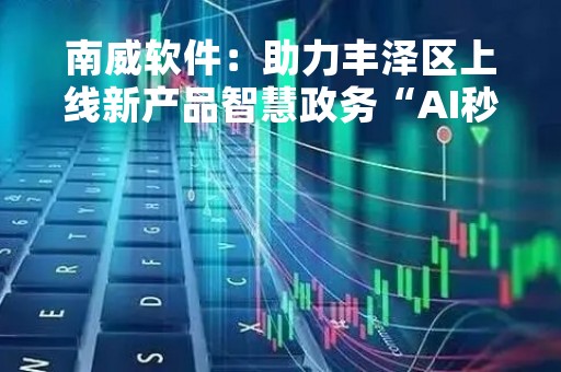 南威软件：助力丰泽区上线新产品智慧政务“AI秒批”