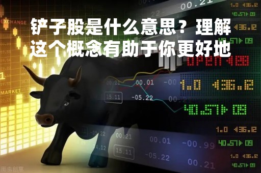 铲子股是什么意思？理解这个概念有助于你更好地投资股票市场