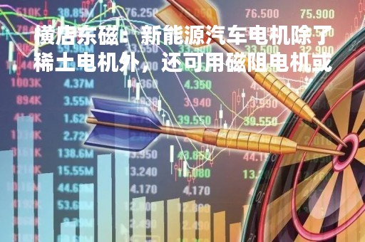 横店东磁：新能源汽车电机除了稀土电机外，还可用磁阻电机或传统的感应电机优化来替代