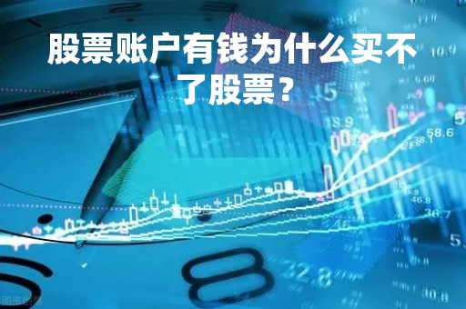 股票账户有钱为什么买不了股票？