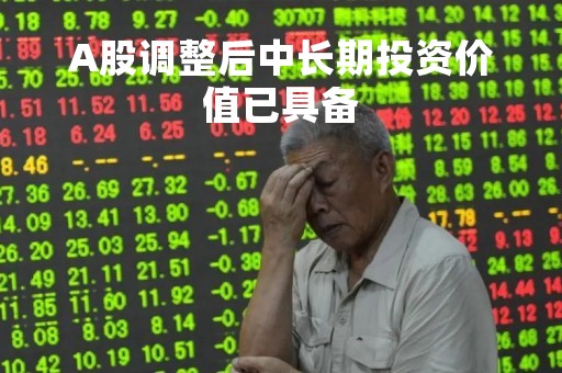A股调整后中长期投资价值已具备