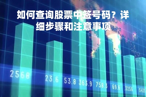 如何查询股票中签号码？详细步骤和注意事项