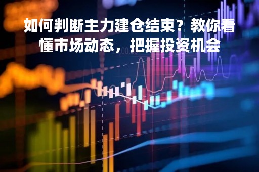 如何判断主力建仓结束?教你看懂市场动态,把握投资机会