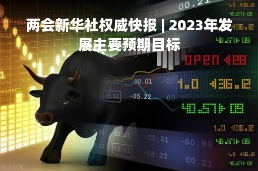 两会新华社权威快报 | 2023年发展主要预期目标