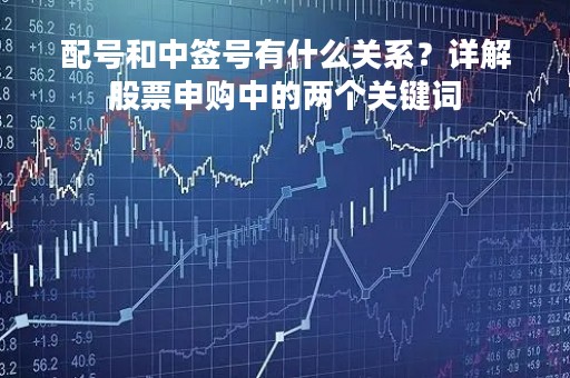 配号和中签号有什么关系？详解股票申购中的两个关键词