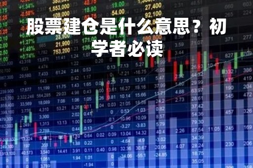 股票建仓是什么意思？初学者必读