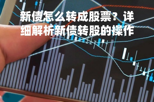 新债怎么转成股票？详细解析新债转股的操作流程和注意事项