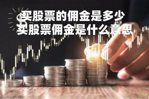 买股票的佣金是多少 买股票佣金是什么意思
