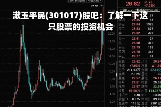 漱玉平民(301017)股吧：了解一下这只股票的投资机会