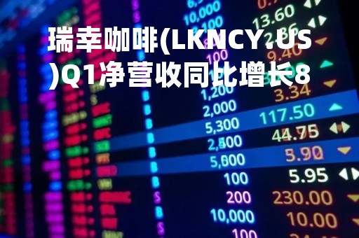 瑞幸咖啡(LKNCY.US)Q1净营收同比增长84.5% 净新开门店1137家