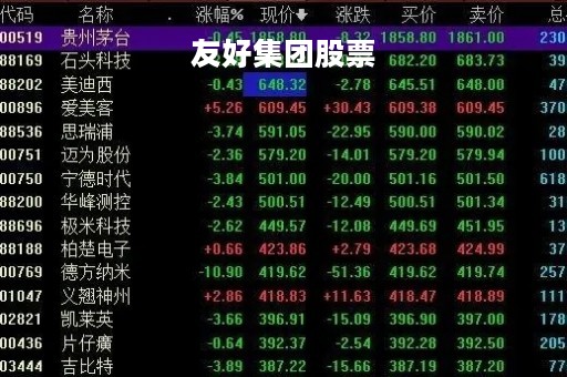 友好集团股票