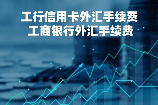工行信用卡外汇手续费 工商银行外汇手续费