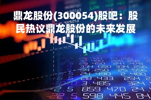 鼎龙股份(300054)股吧：股民热议鼎龙股份的未来发展前景