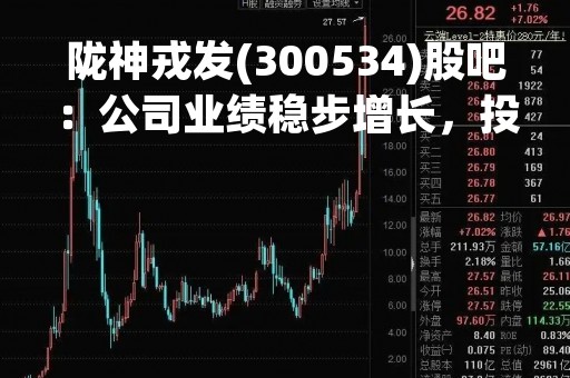 陇神戎发(300534)股吧：公司业绩稳步增长，投资价值备受关注