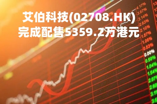 艾伯科技(02708.HK)完成配售5359.2万港元可换股债