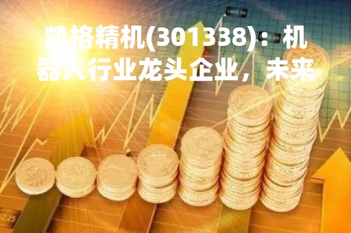 凯格精机(301338)：机器人行业龙头企业，未来可期