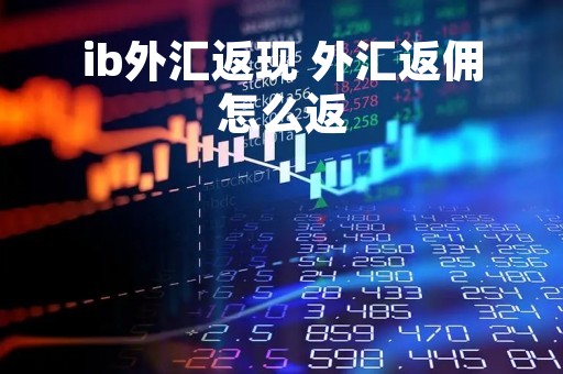 ib外汇返现 外汇返佣怎么返