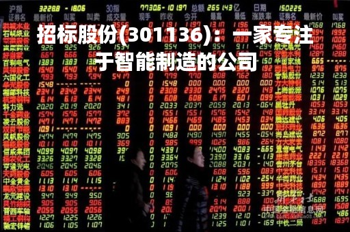 招标股份(301136)：一家专注于智能制造的公司