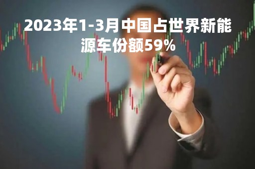 2023年1-3月中国占世界新能源车份额59%