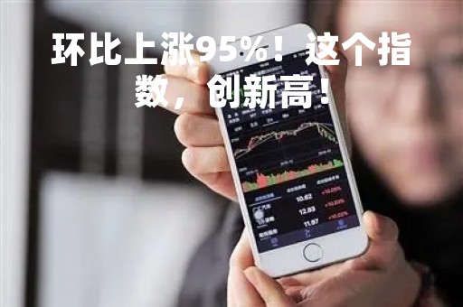 环比上涨95%！这个指数，创新高！