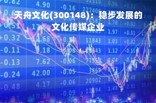 天舟文化(300148)：稳步发展的文化传媒企业